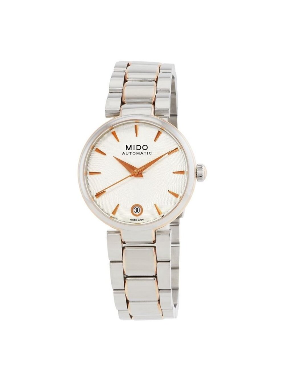 NWT Mido Baroncelli II Automatic Silver Dial Ladies Watch M022.207.22.031.11